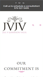 Mobile Screenshot of jvjvlaw.com